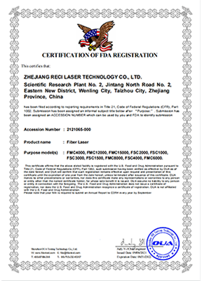 Fiber Laser FDA Certification